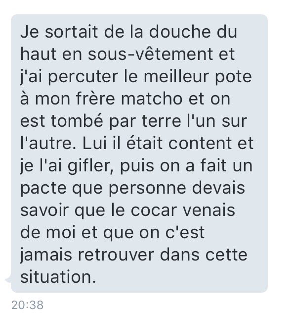 Secretsinavoues's tweet image. " Puis on a fait un pacte [...] " 😂