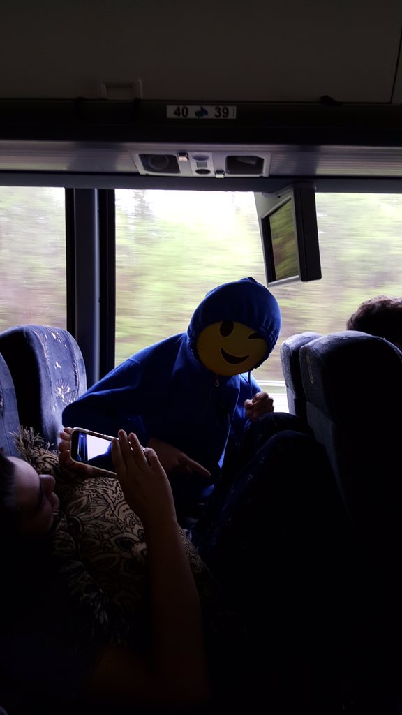 frc1086's tweet photo. We made it home & now we are fining out what was going on in #thebackofthebus #frcchamps #thelongcommute https://t.co/CO7pfNQyqZ
