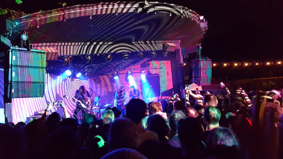 C_Rose86's tweet image. Quite a night @ScootInnATX for #Levitation2016 replacement show thank you to @theblackangels and @LEVITATION