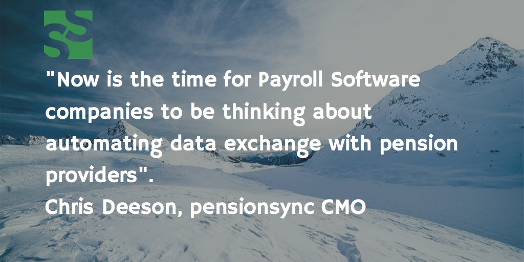 SystemSync's tweet image. The customers of payroll software need @pensionsync to be able to process automatic enrolment at scale