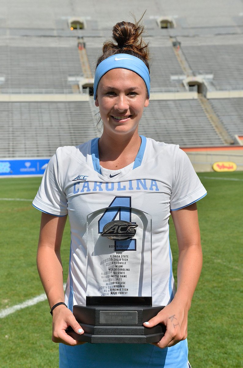 Congratulations to <a href="/uncwlax/">UNC Women's Lacrosse</a>'s Marie McCool, the 2016 #ACCWLAX Championship MVP