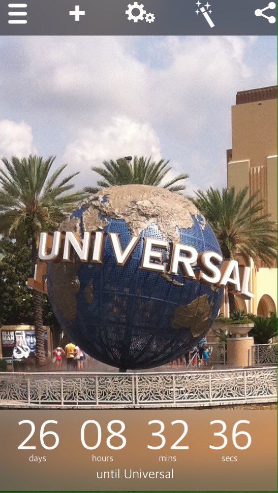 RunningWitness's tweet image. Almost here! Can't wait to be back at universal!