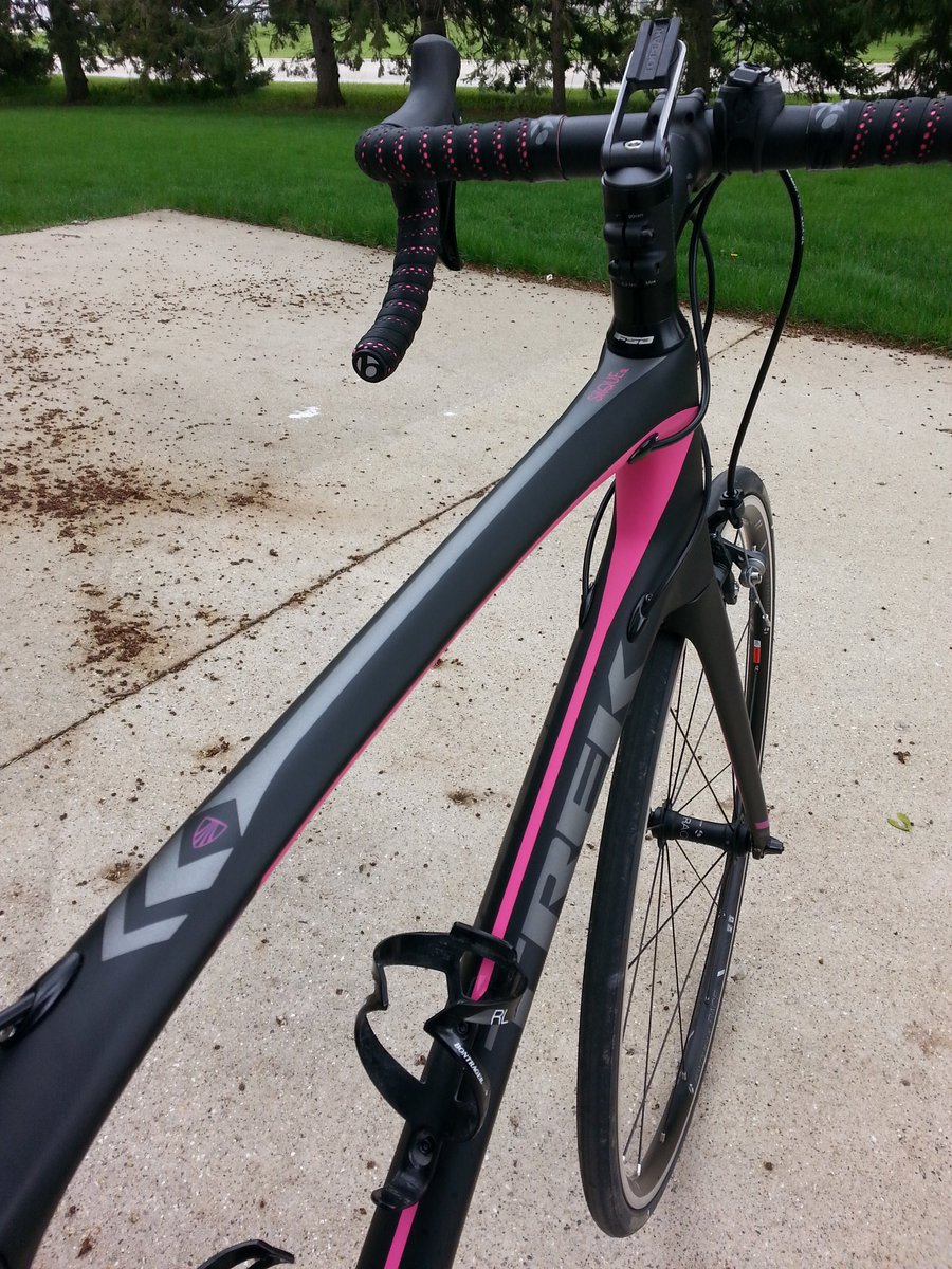 Senora_Miller's tweet photo. Day #1 of the National Bike Challenge on my beautiful new bike! #RideNBC #trekbikes https://t.co/XPzhGmiRAz