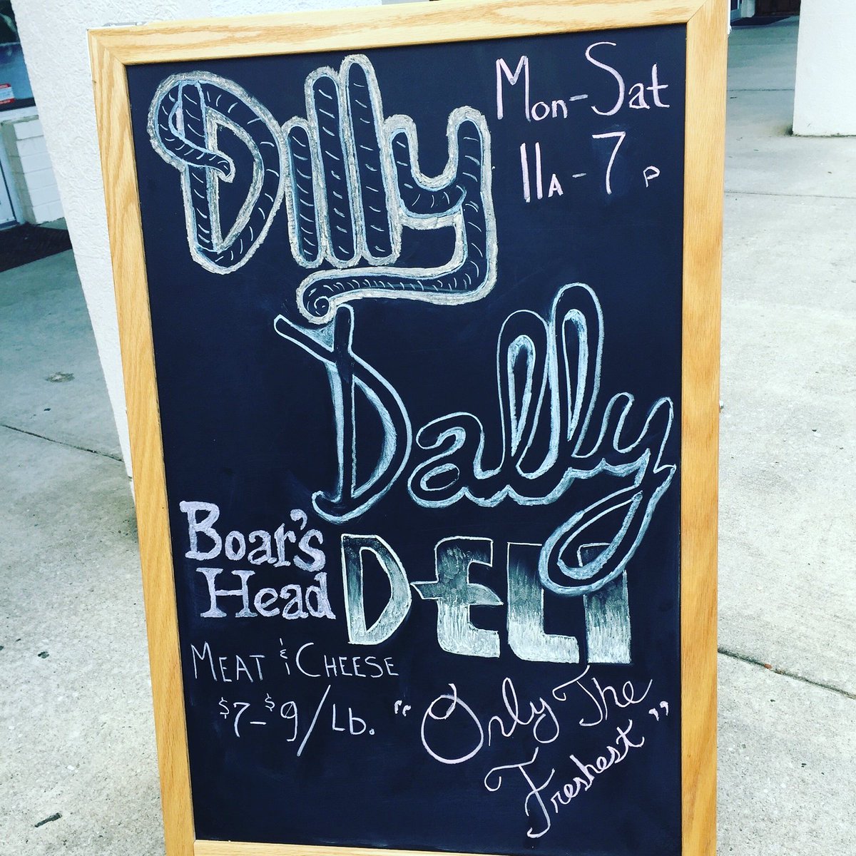DillyDallyDeli's tweet photo. We offer meat and cheese by the pound and now feature fresh, delicious salads! Come in and see us! #Deli #Restaurant https://t.co/AfYwlFZZ32