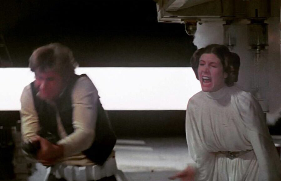 TheResistxnce's tweet photo. Their relationship summed up in one picture. 😂 @carrieffisher https://t.co/wSPnZNWVyG