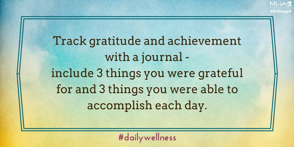 MentalHealthAm's tweet photo. Track your #gratitude for improved #mentalhealth #MHMonth2016 #DailyWellness #Mentalillnessfeelslike https://t.co/PW5bvkAjpS