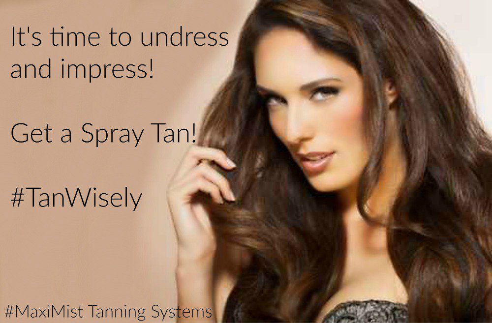 MaxiMist_USA's tweet photo. #Impress with a #MaxiMist #SprayTanning System! #FlawlessApplication #Flawless #SunlessTan #GlamTan https://t.co/UTOZKCkDvu