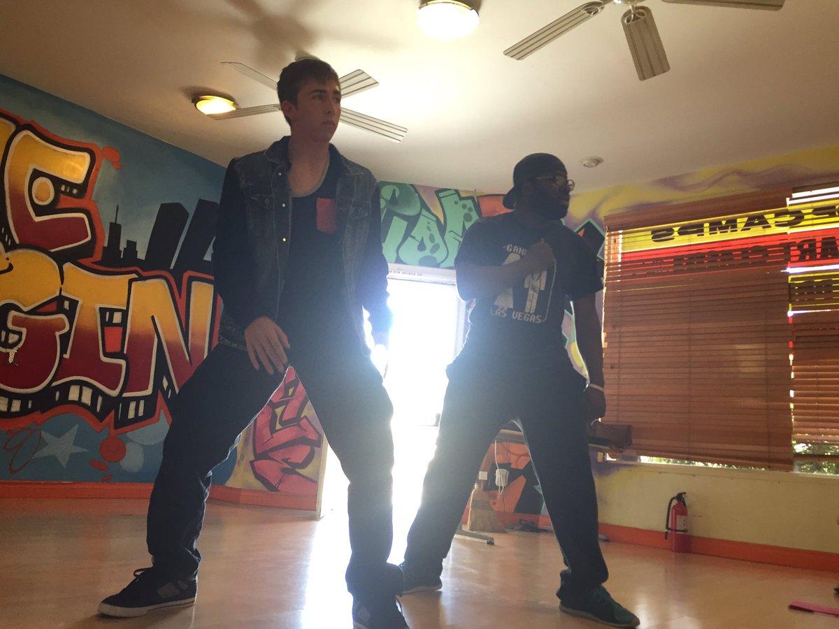 Origin Crew member David working with Darius for a dope new video! #7Years #hiphop #dance #danceislife #theorigin