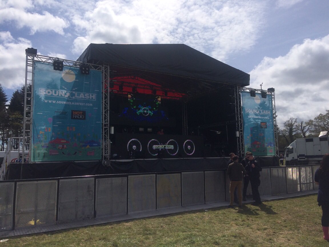 We supplied stage and Litedeck builds to @Soundclash_fest with screens by <a href="/ImagDisplays/">IMAG</a> and lamps by <a href="/WolfLighting/">Wolf Lighting</a>
