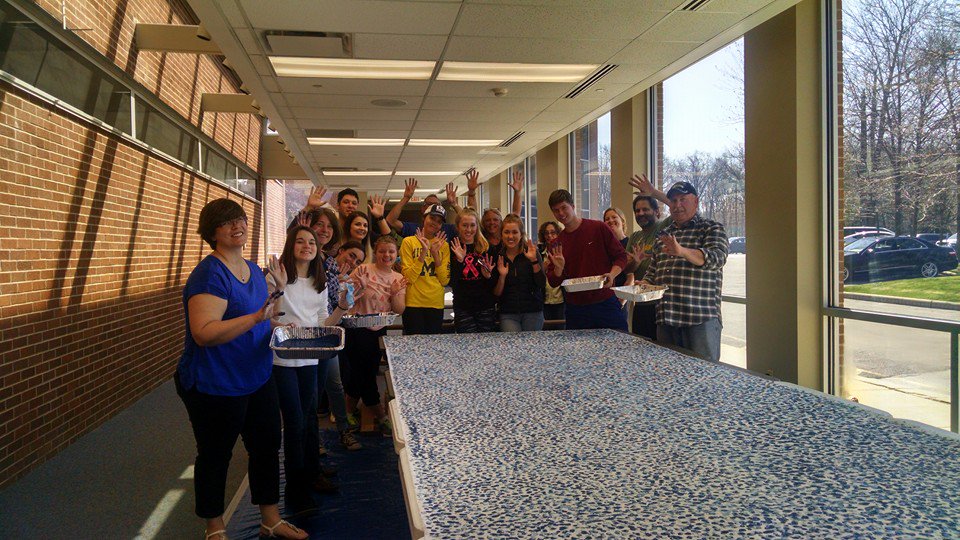 Add your touch to the world's largest fingerprint painting on 5/3/16! @WholeFoodsCle #rockyriver #Guinnessrecord