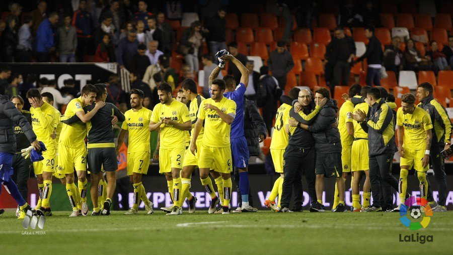 LaLigaEN's tweet photo. Villarreal earn another shot at   @ChampionsLeague with Mestalla win.

Report: https://t.co/MqfP4X6p1x
#VCFvVIL https://t.co/8taFNzbwBT