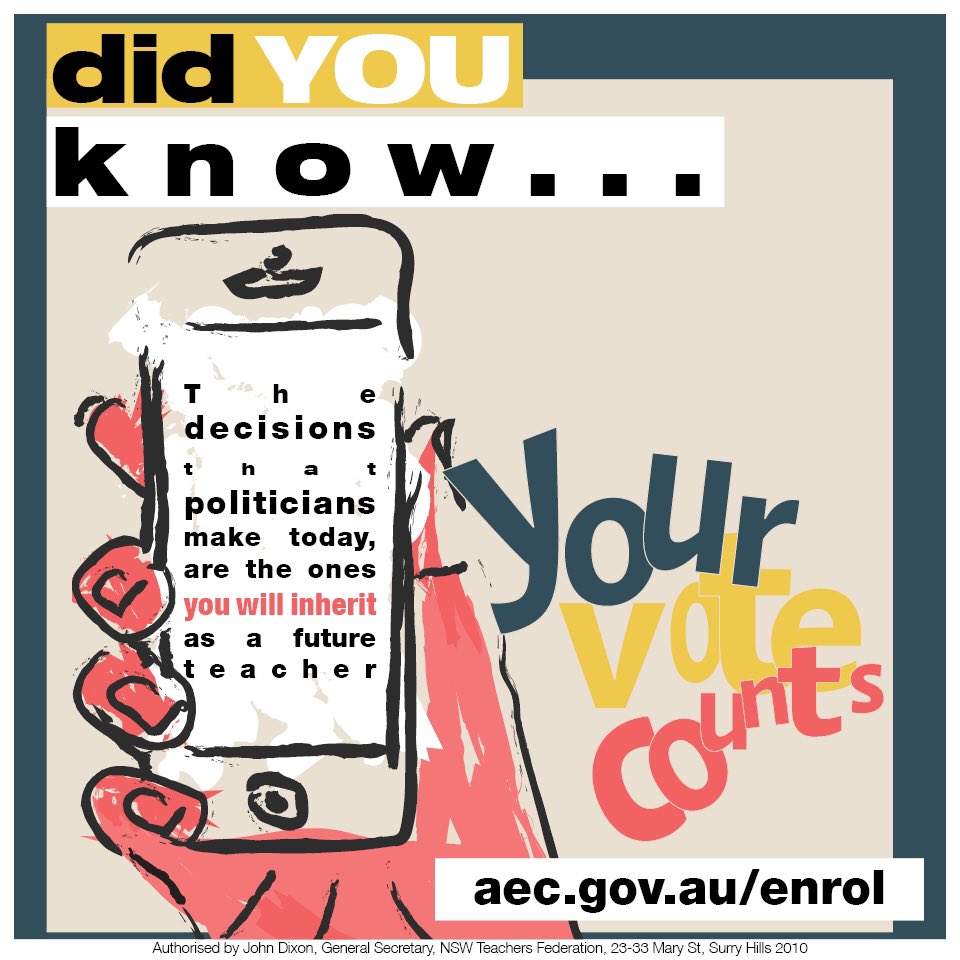 TeachersFed's tweet photo. Yesterday the Govt. made clear what's at stake in this election. Your vote counts. Enrol at https://t.co/pafAui1yBC https://t.co/Gbfto0JuQc