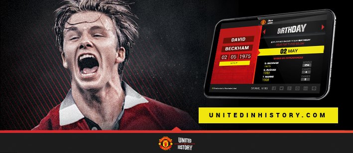 It's Becks' birthday. Find out if you share yours with a United legend: bit.ly/twpen05 #UnitedInHistory