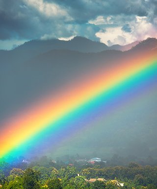 Hero #beautyjunkie just replicated the #rainbowhighlighter at home