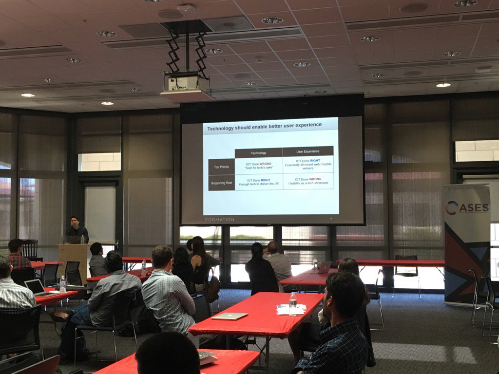 ASESstanford's tweet image. Listening to our keynote speaker Brian Koo from Formation Group at #ases #VC3