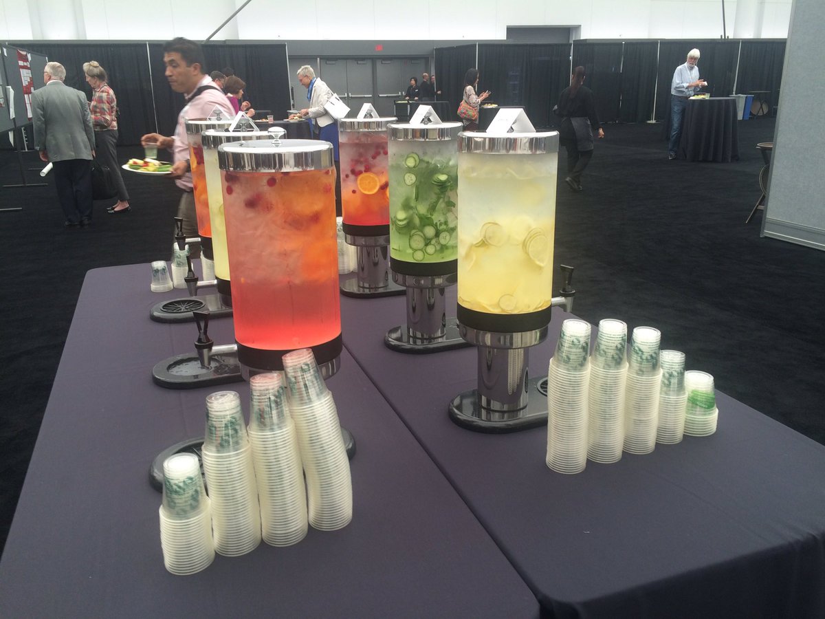 WePublicHealth's tweet photo. #ICO2016 changing social norms with fruit flavored water and recyclable cups. #rethinksugarydrinks https://t.co/u3GBVoo00T
