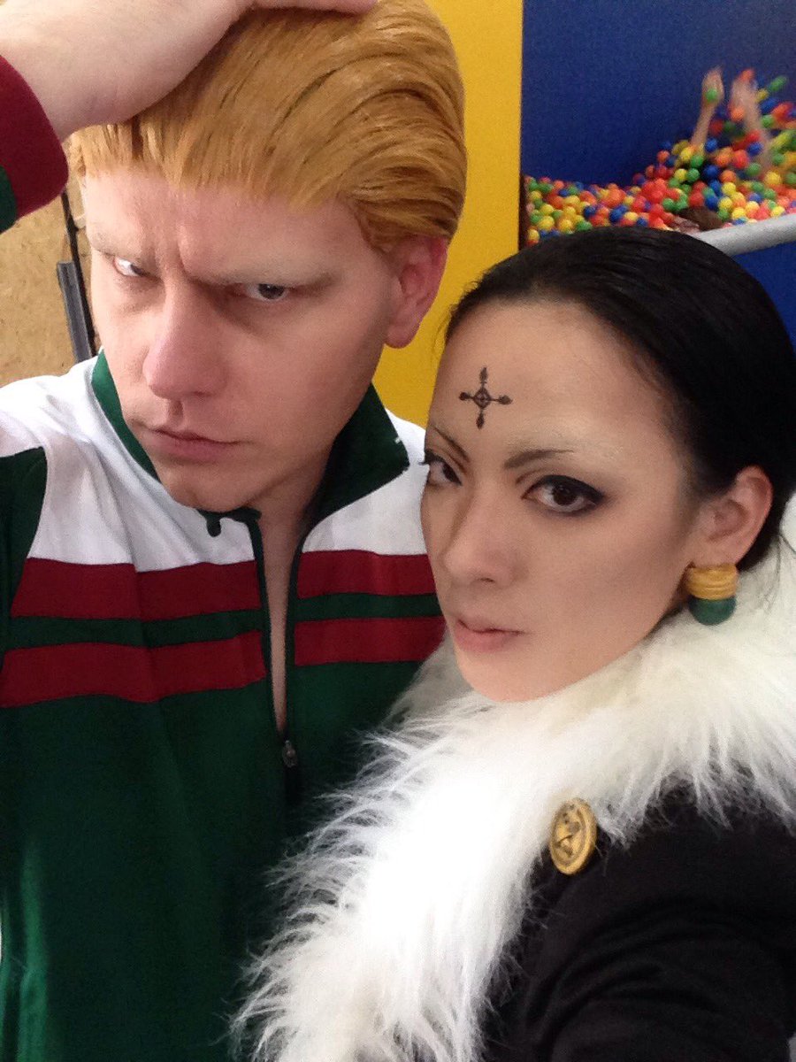 amanoreiha's tweet photo. Love this selfie! #Dokomi #HxH #Chrollo #Sphinks @Silo_san https://t.co/6i25y7GB90
