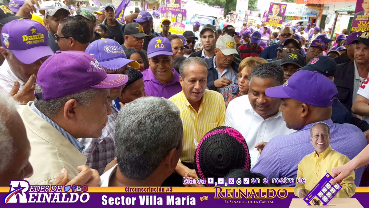 SelenniMartinez's tweet photo. Apoyo total de la Circ.3 para el Senador de la Capital @ReinaldoPared, eso se vivió hoy en #VillaMariaConReinaldo https://t.co/eK3jqCkiMW