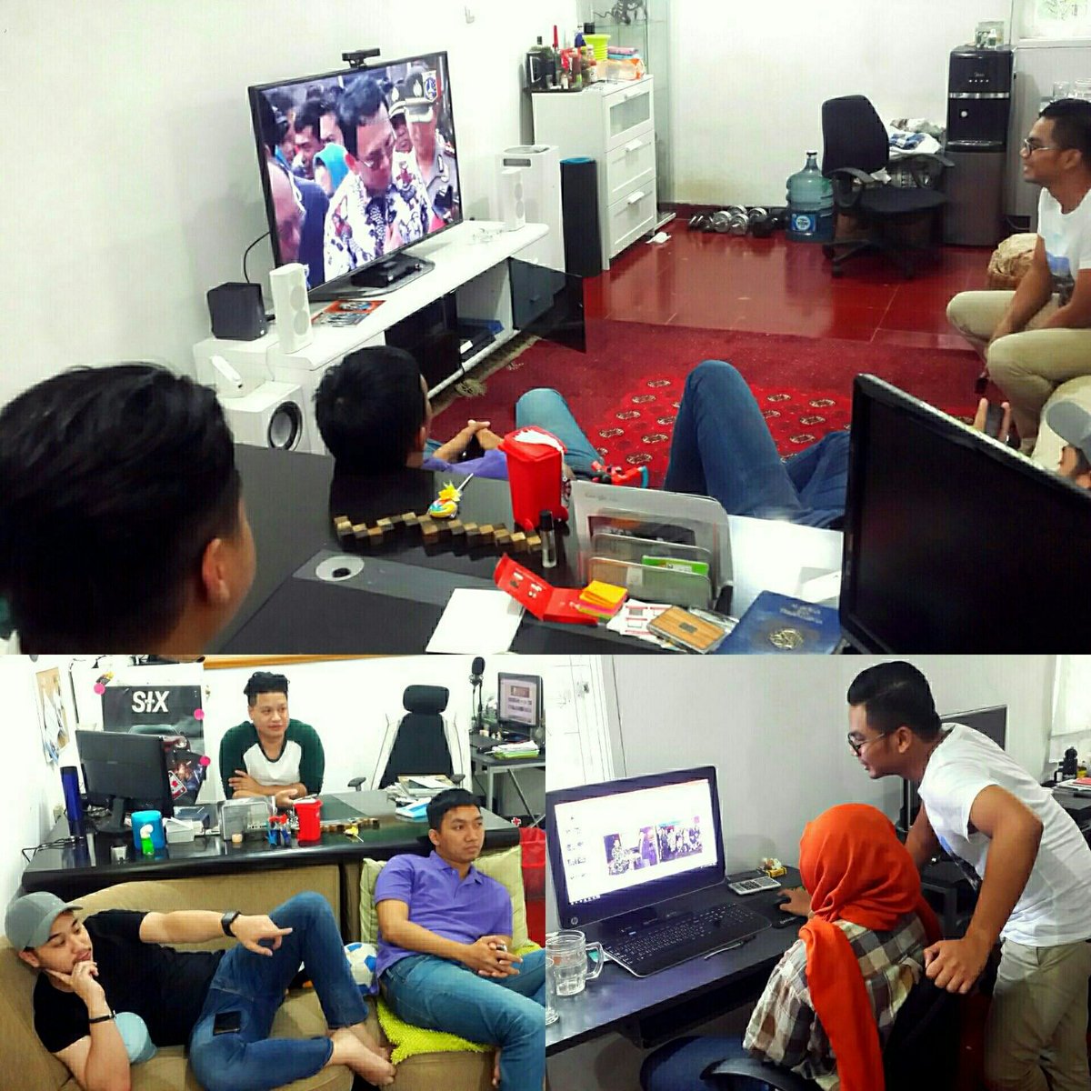 RELAWANMUDAJKT's tweet photo. Rapat kerja terbatas bidang kominfo #REMAJA serius dan santai, namun tetap produktif! https://t.co/BwJsnBkYxW