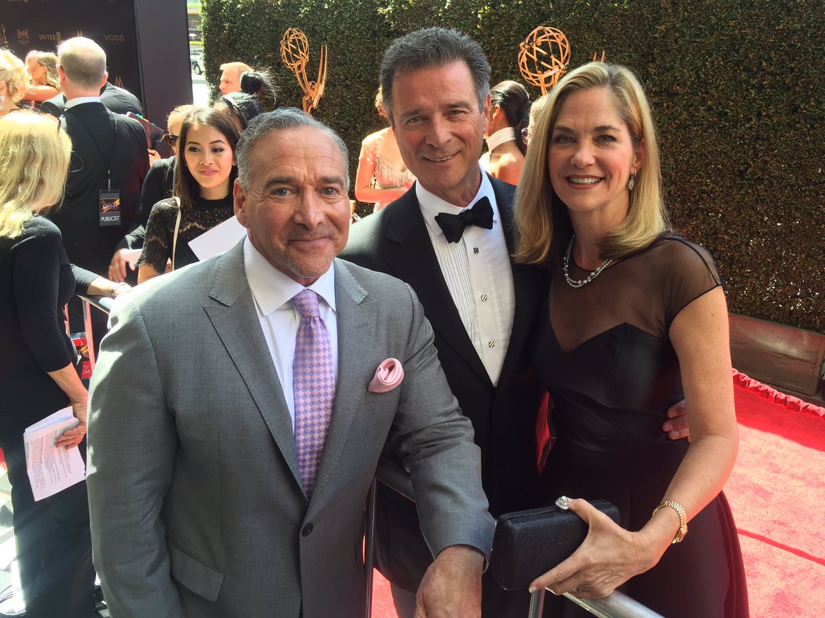 MichaelFairman's tweet photo. My dear friends @KassieDePaiva and James DePaiva. #DaytimeEmmys #DAYS #OLTL https://t.co/aSt1G3iVOY