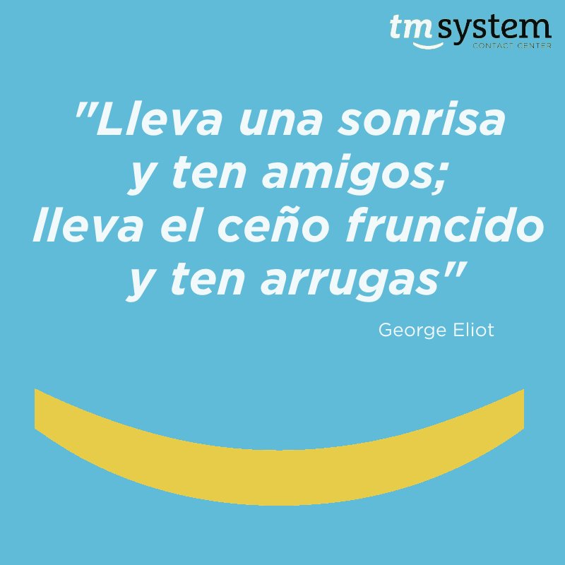 TM_System's tweet image. Nos gustan las arrugas pero... ¡¡que sean de sonreír!!
#TeHaceSonreír