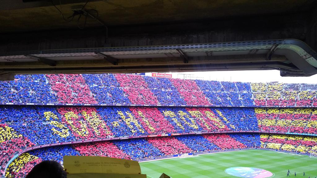 FCBALBUMS's tweet photo. Great victory yesterday against Espanyol on the way to the Championship! https://t.co/30m6G5Hvxz