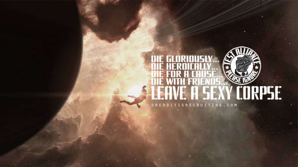 ministermisaki's tweet photo. Pilots of Test Alliance Please Ignore. Fly Dangerously.
#tweetfleet #eveonline #dredditisrecruiting #testalliance https://t.co/WwfEbni4Ei