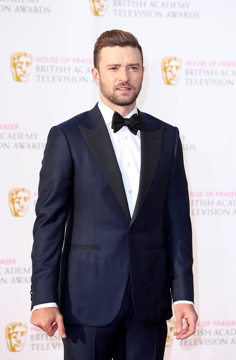 Zegna's tweet photo. .@jtimberlake looking sharp in Ermenegildo Zegna tuxedo at the #bafta2016 #zegnapeople https://t.co/yVn3Xe43qr