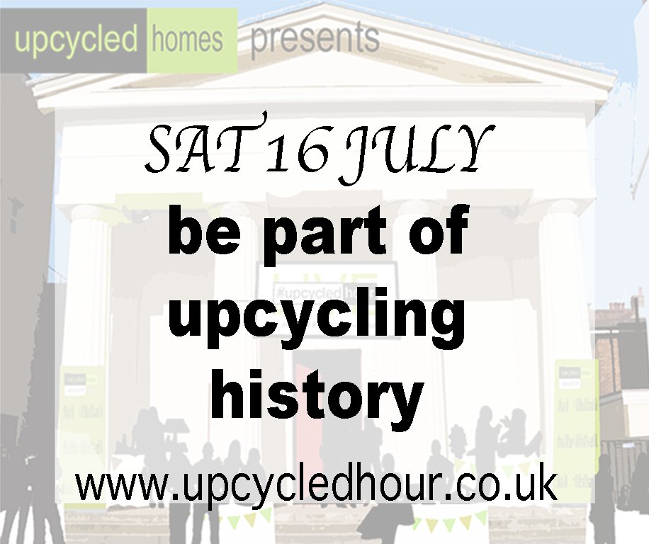TheHouseofUp's tweet photo. Super to welcome #gibbsdesigns @blueberryliving &amp; #madeanew to list of stallholders #UpcycledHourLive #Brighton16! https://t.co/hJMl5UzAzi