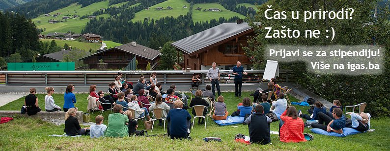 igsarajevo's tweet photo. #EFA16 #IGAS #konkurs za #stipendije #Evropski #Forum #Alpbach #SeminarWeek https://t.co/RxVj8uzzG3 https://t.co/RjEJnU9N27
