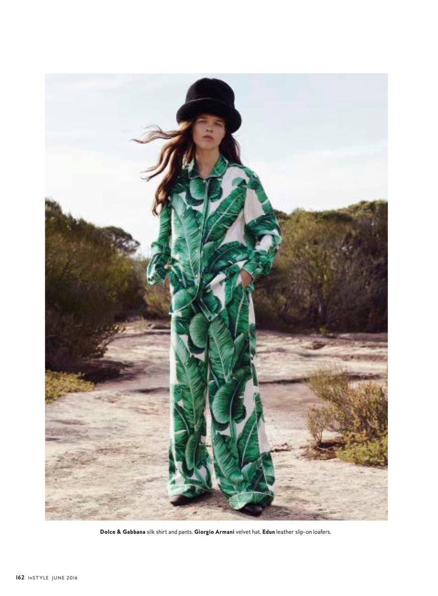 Sedona Legge editorial in Instyle US Mag re her booking in the Sony Pictures The Shallows opposite Blake Lively.