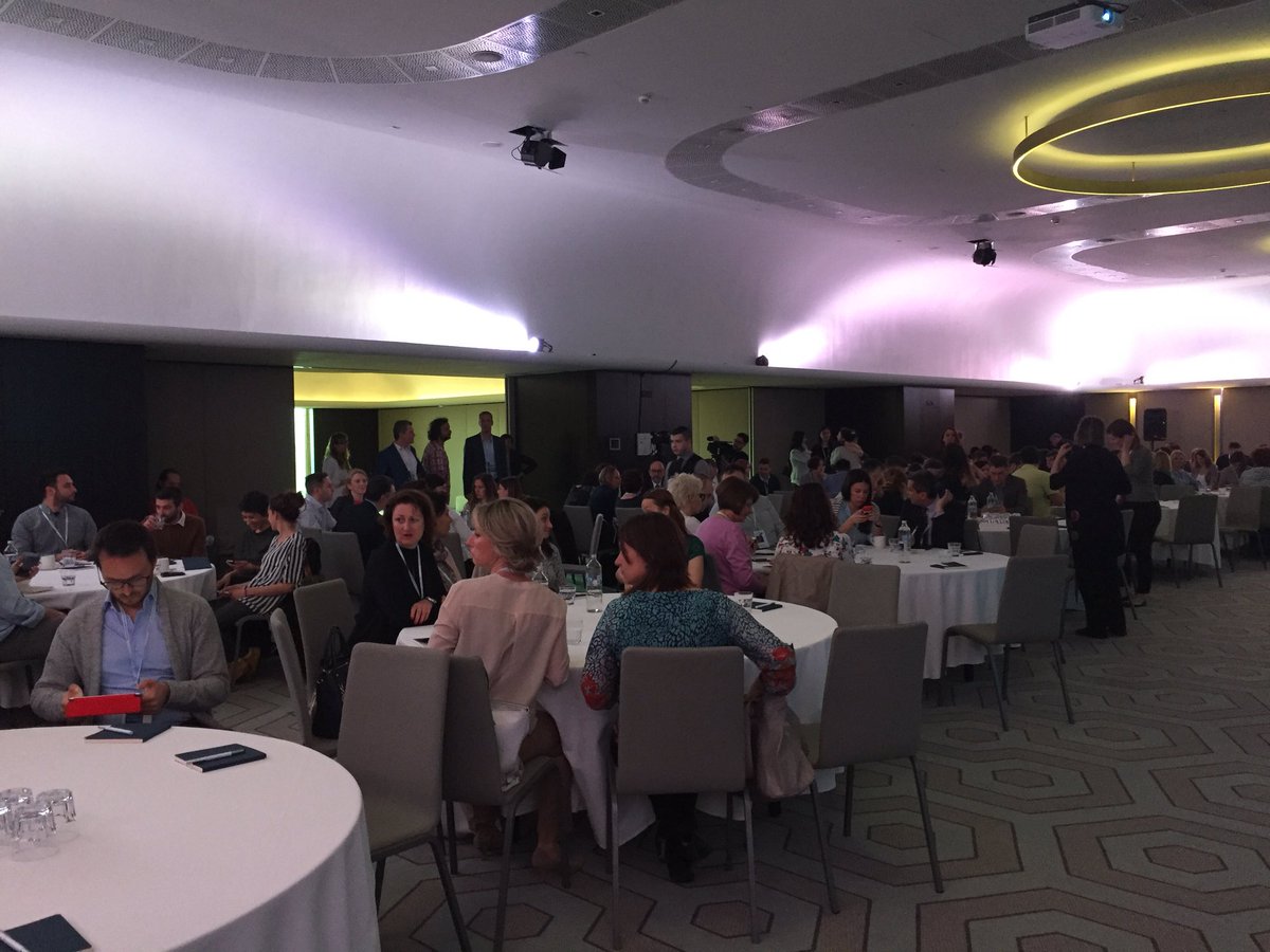 spotsplash's tweet photo. Innovation conference in Belgrade @DOONNU and @MSDNederland. Energy! https://t.co/wBZ2xk90L9