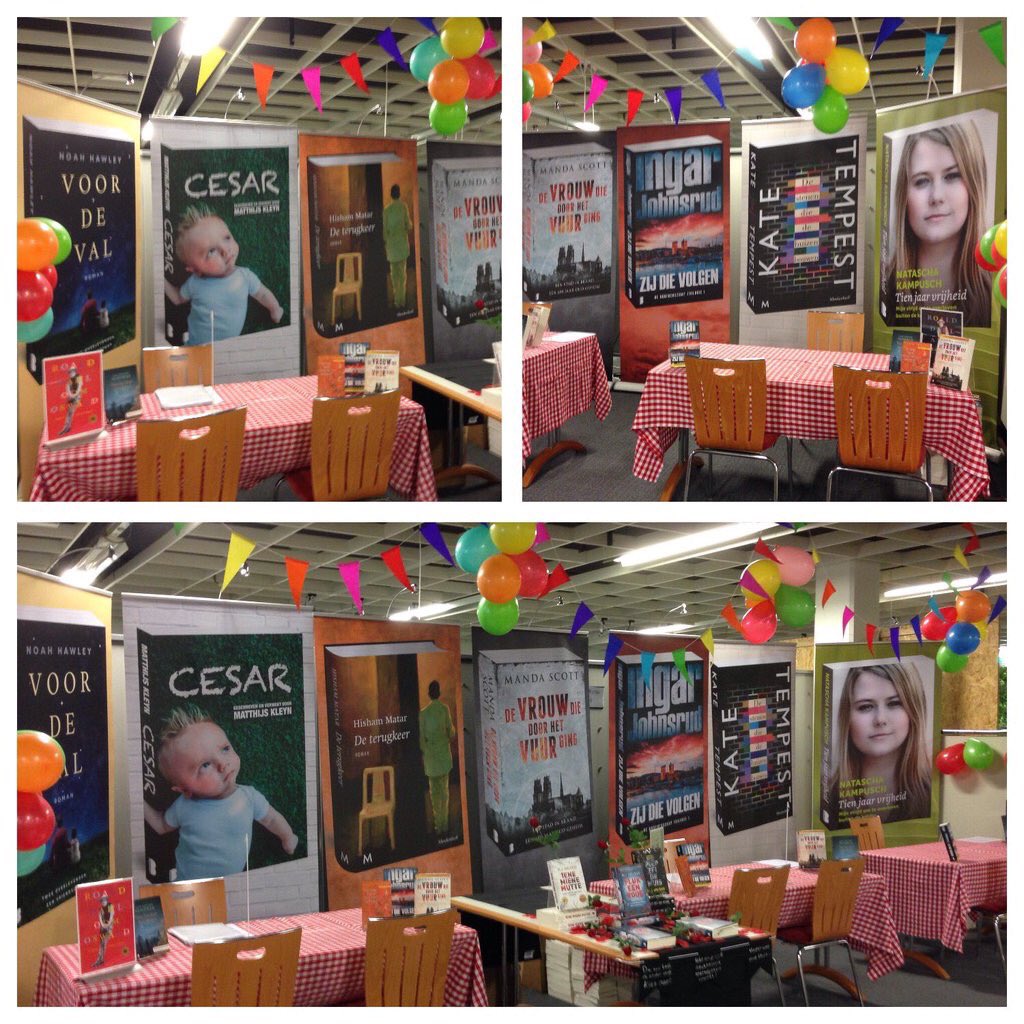 PalomaSanchez's tweet photo. Succes vandaag in Hoevelaken @SuzannePlug @eepetra & Miriam! You go girls! #inkoopbeurs #mooieboeken https://t.co/Q4sq9Ssr3t