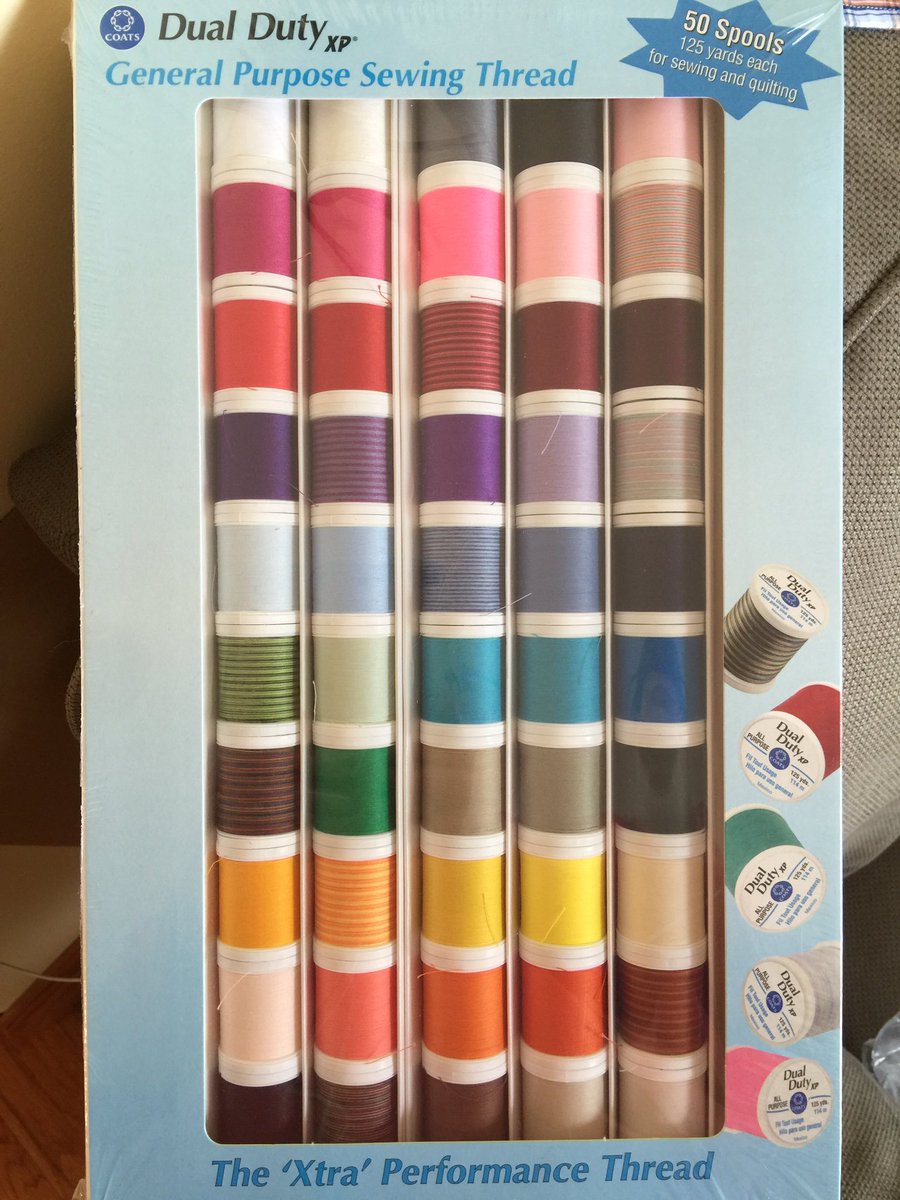 Imagine 7 huge boxes of thread from our incredible sponsor <a href="/CoatsandClark/">Coats & Clark</a> for you at #QuiltCanada! #thread #quilt