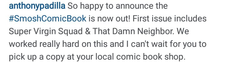 Smosh_PH's tweet photo. #SmoshComicBook out now! 💙 (via anthonypadilla's ig) https://t.co/bwfY7ydY6P