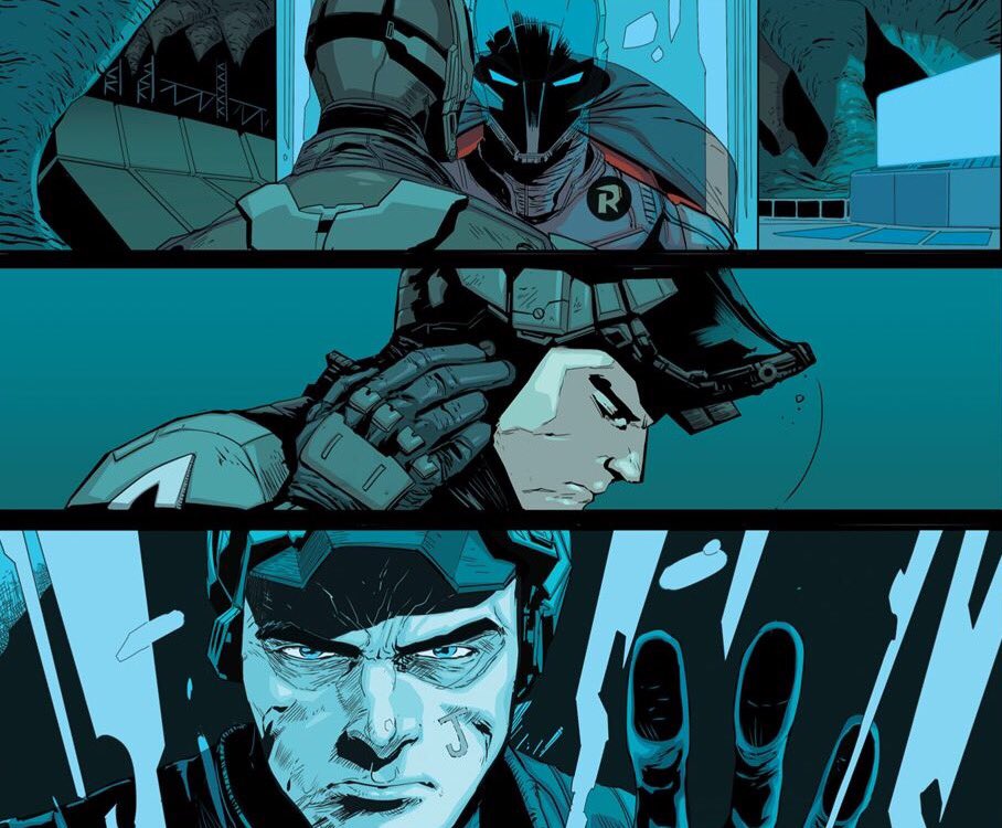 DC Comics United on Twitter: "Jason Todd seeing his Robin suit in the ...