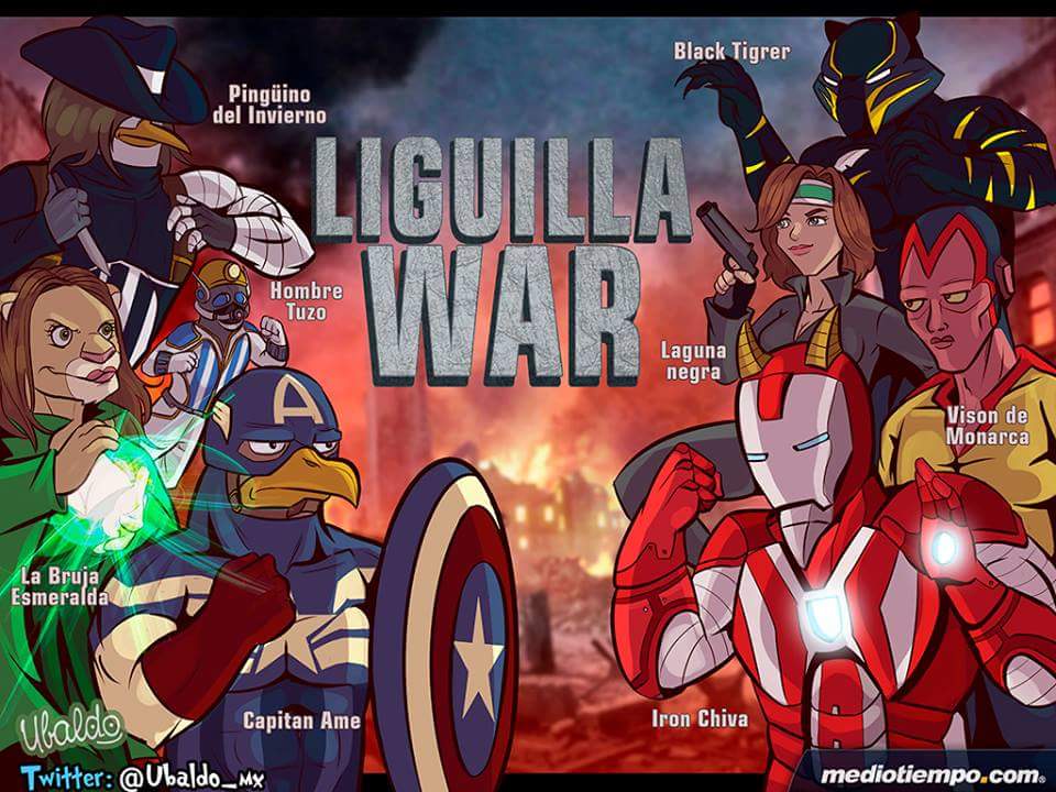 Team_Red_Velvet's tweet photo. Creo que yo ya había dicho que era #TeamIronMan ?
Créditos: @Ubaldo_mx  
#Clausura2016 #Liguilla #LigaBBVA https://t.co/AJZRsaE3pO