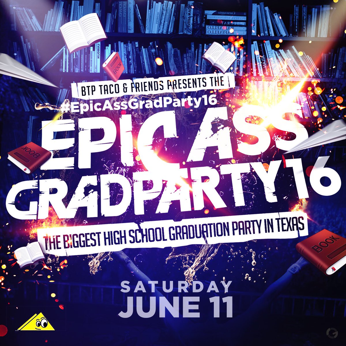 BTPTACO's tweet image. #KnockOWT♦️🐶 June 25th 

#EpicAssGradParty16🎓 July 11th

REWEET &amp;amp; Tell a friend!!