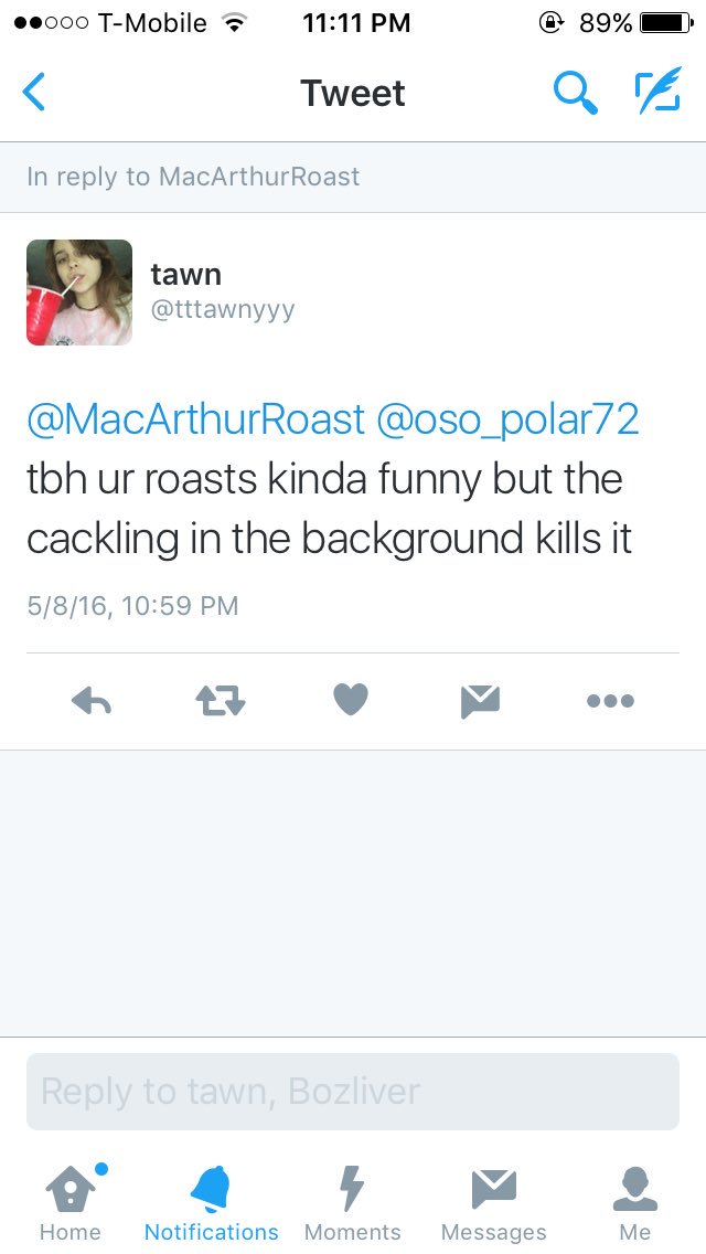 MacArthurRoast's tweet photo. @tttawnyyy *starts oven* 🔥🔥 https://t.co/Pwbwald6el