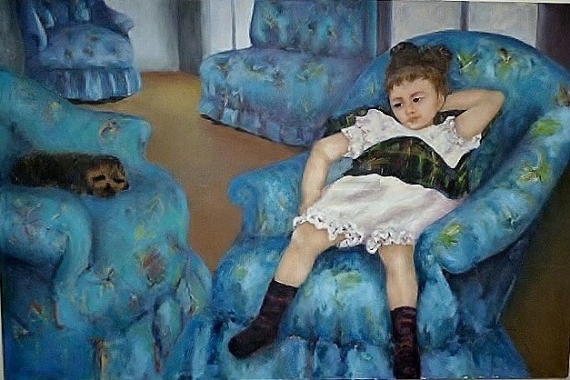 JKinich's tweet image. Tributo a Mary Cassat
130 x 100 cm
Temple al Óleo