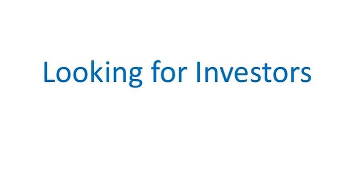 idealehk's tweet photo. Currently in the midst of searching for silent and/or hands on investors.
For more details: mckee.mike19@gmail.com https://t.co/vs50slrZTB