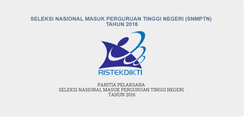 univ_indonesia's tweet photo. 2)Pengumuman #SNMPTN2016 dpt diakses hari ini 9 Mei 2016 pkl 13.00 WIB di https://t.co/pMKfZdkGrX https://t.co/SvYxhsKQ9n