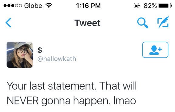 MillennialOfMNL's tweet photo. friend: malay mo maging kayo nung crush mo!
me: https://t.co/2BUHmUWKAE