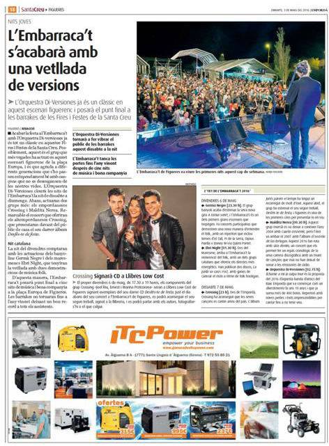 ITC_Power's tweet photo. L'Energia fa la Força!!! #ITCpower #Crossing #FiresStaCreu2016 #Emporda #Embarracat https://t.co/KnTYEcXwLi