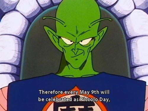 Toonami News On Twitter Toonamitrivia In The Dragon Ball Universe May 9 Was Declared As Piccolo Day Irl It S Also Goku Day In Japan
