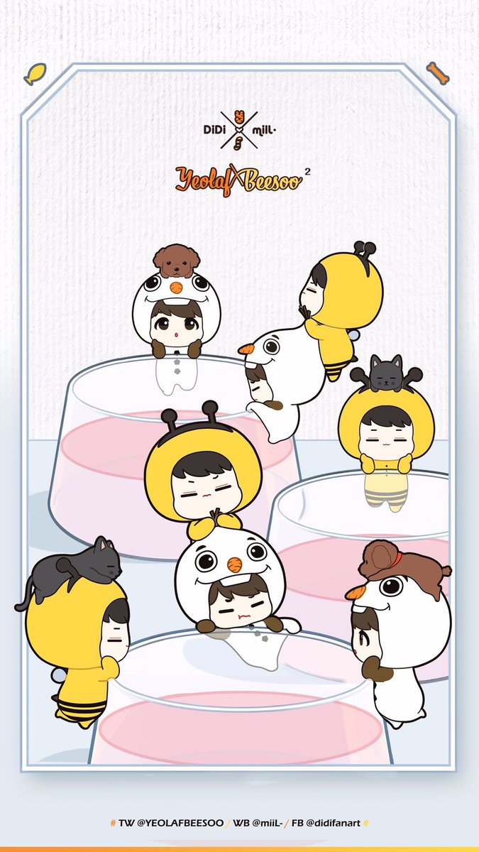 yeolafbeesoo's tweet photo. 열라프 X 벌묭수 1주년 기념! 새로운 컵장식이 (컵위의 피규어) 여러분에게 찾아갑니다!! 자세한 공구내용은 https://t.co/Vi6hPmYgwJ 고고씽~~!! https://t.co/Z7uMRoKaOK
