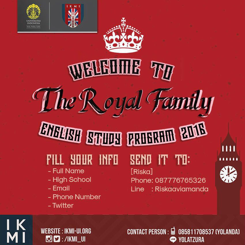 WELCOME TO THE ROYAL FAMILY!!