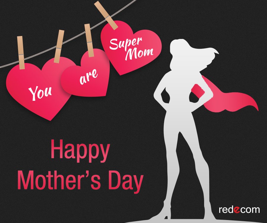 Redecompk's tweet photo. "Who need Super Heroes when you have a Mom". Retweet if you think your mother is a Super Mom! #MothersDay https://t.co/UQCCe5Lpd7