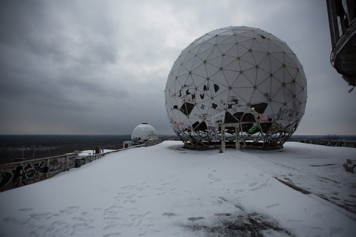 CrazyPlacesUK's tweet photo. Listening in on the Communists, NSA Spy Station Teufelsberg. https://t.co/LsWpHLkksD https://t.co/nfzvhcFdoF