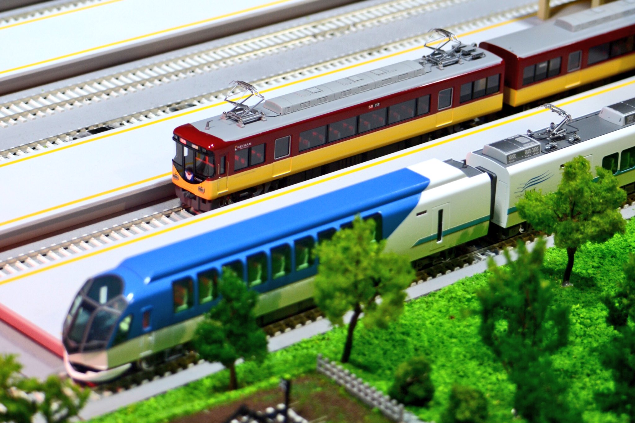 ジオラマ　鉄道 今度の土日は神戸海洋博物館・カワサキワールドで鉄道模型走行会